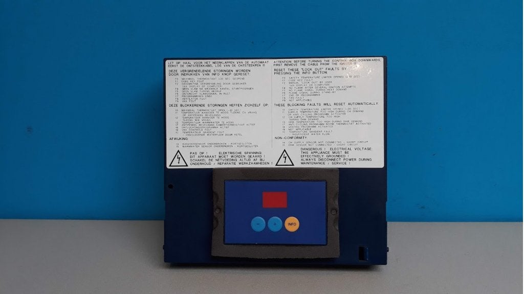 Behuizing Branderautomaat zonder print Itho kli-max ll, Niet ingevuld, Gebruikt, Cv-ketel of Combi-ketel, Niet ingevuld