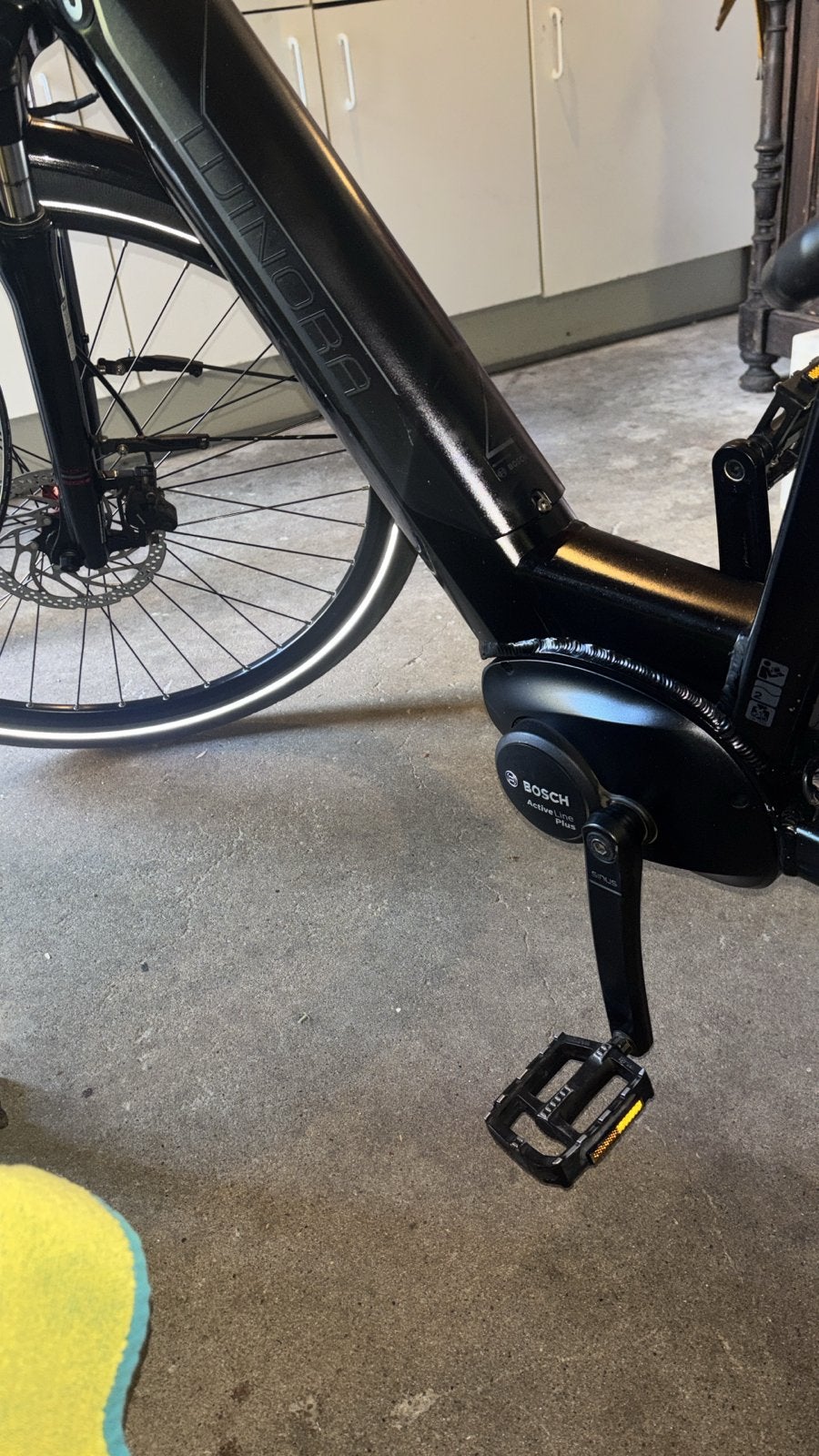 Winora E-bike - Zwart, Bosch motor, schijfremmen, Gebruikt, 51 tot 55 cm, 50 km per accu of meer, Ophalen
