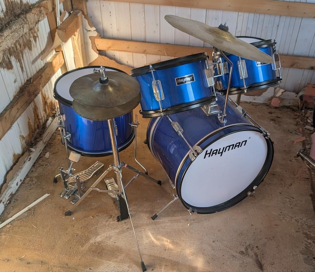 Hayman Kinderdrumstel - Compleet en Gebruiksklaar, Ophalen