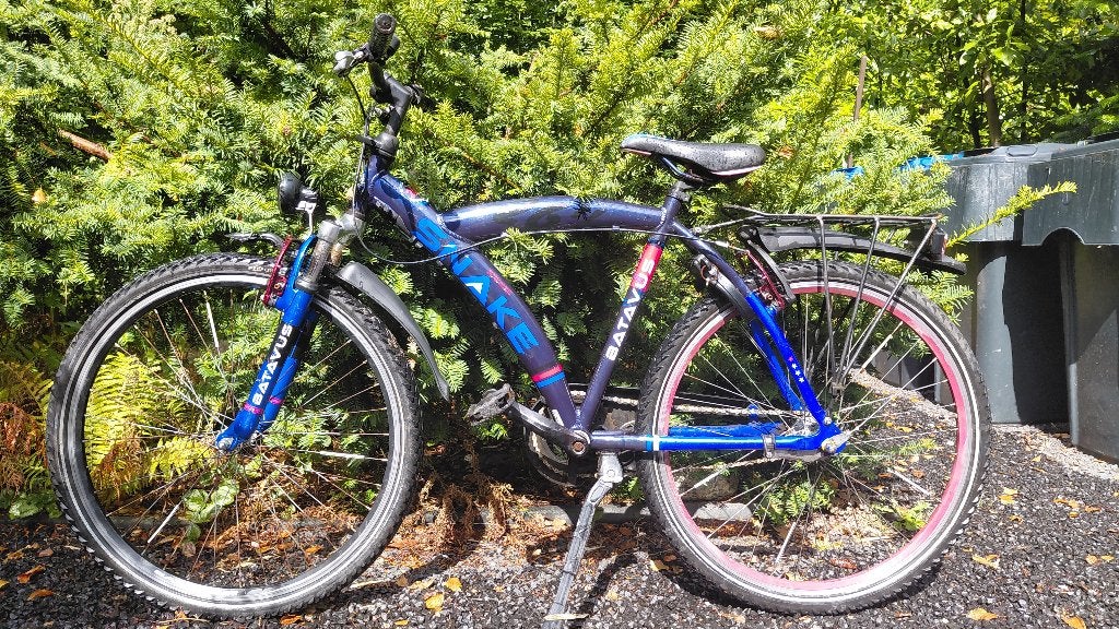 Batavus Snake 26inch, Terugtraprem, Gebruikt, Versnellingen, Batavus Snake fiets