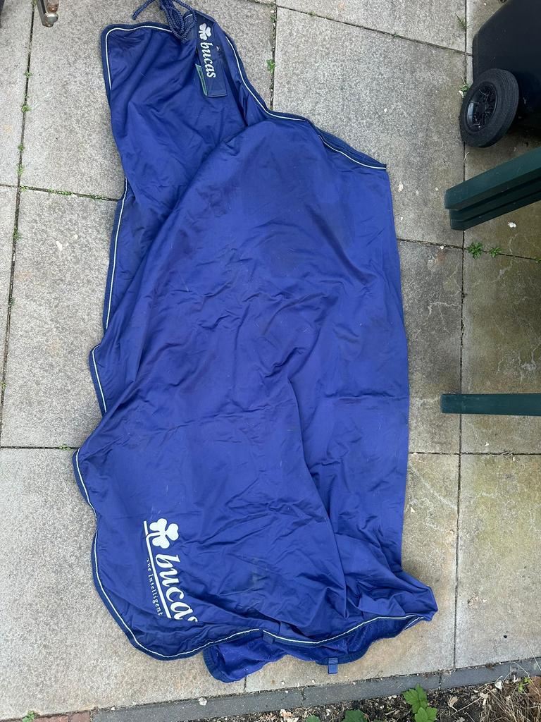 Bucas power cooler deken, Gebruikt, Zweetdeken, Overige maten, Blauw