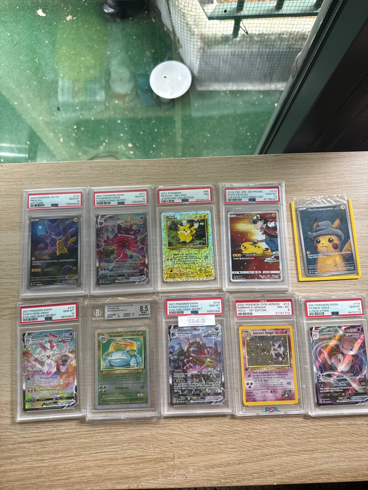 Verzameling van 10 PSA/CGC gegradeerde Pokémon kaarten, Hobby en Vrije tijd, Verzamelkaartspellen | Pokémon, Ophalen, Zo goed als nieuw