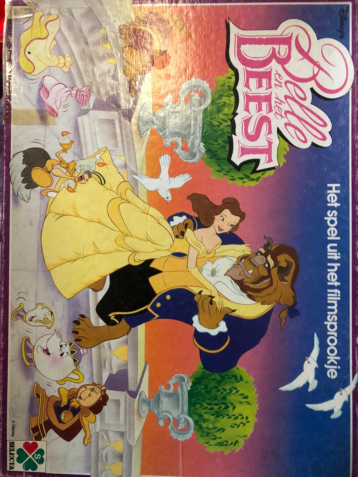 Belle en het Beest : het spel uit het filmsprookje Disney, Ophalen of Verzenden, Gebruikt