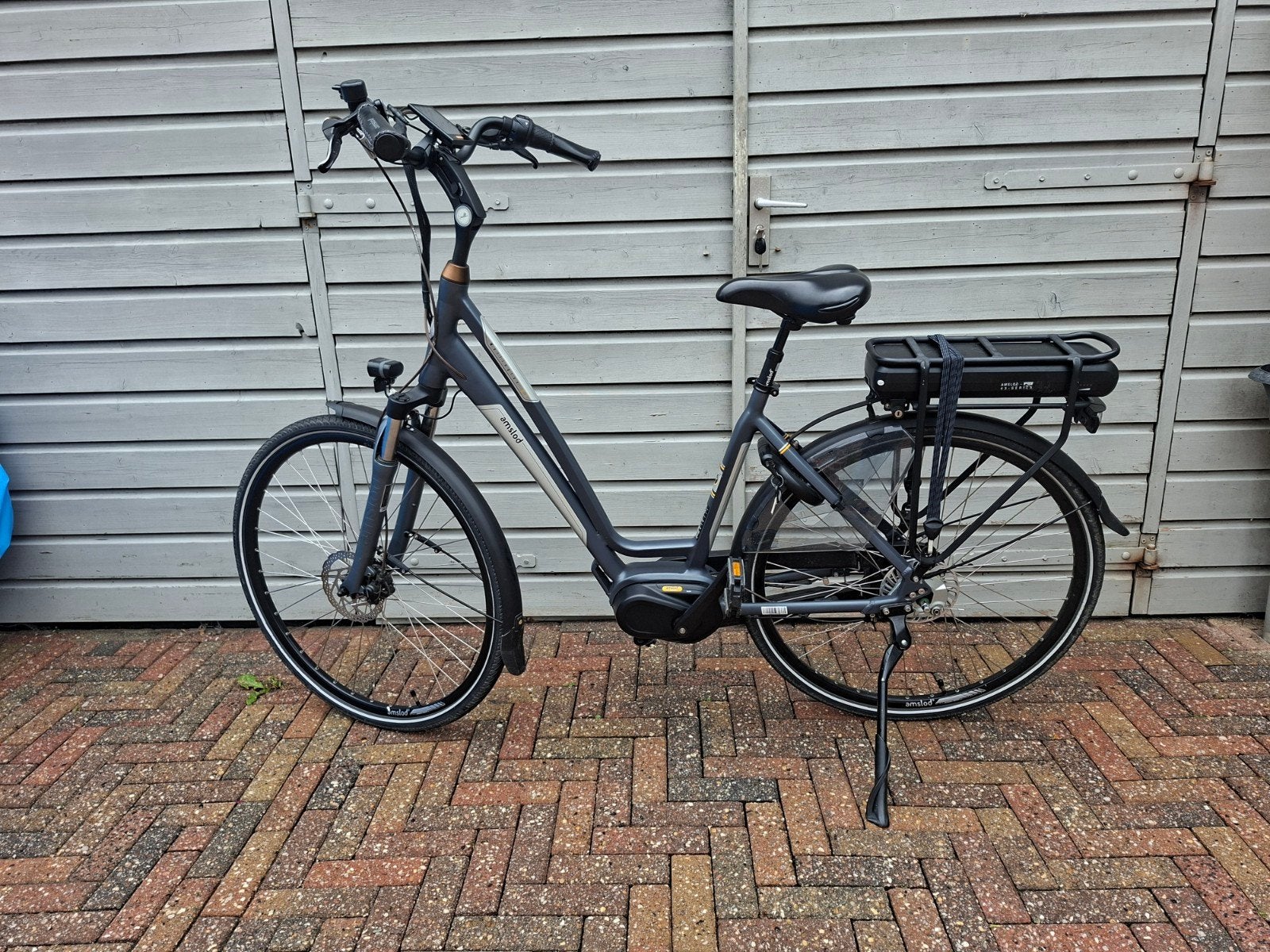 Amslod E-bike - Zeer nette staat, Fietsen en Brommers, Overige merken, Ophalen of Verzenden, Zo goed als nieuw, 51 tot 55 cm