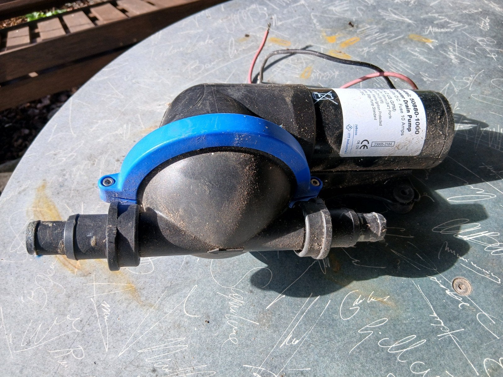 Jabsco maritieme douche lenspomp 12 v, Ophalen, Gebruikt