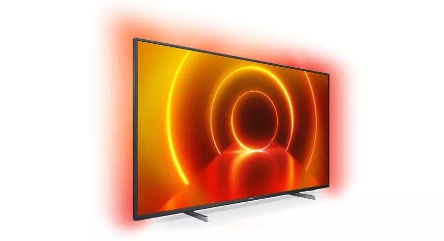 Philips TV – 50 inch 4K Ambilight Smart (50PUS7805/12), Ophalen, Philips, 50 Hz, 100 cm of meer