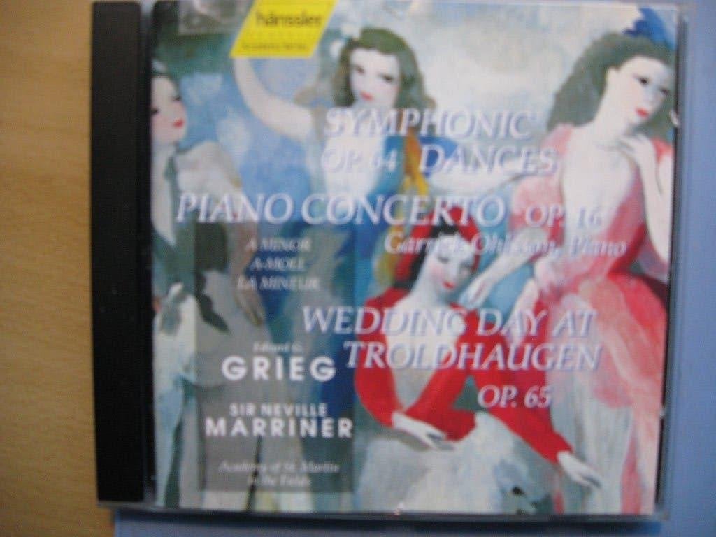 Grieg, Symphonische Dansen e.a., Cd's en Dvd's, Cd's | Klassiek, Ophalen of Verzenden, Zo goed als nieuw, Romantiek, Orkest of Ballet