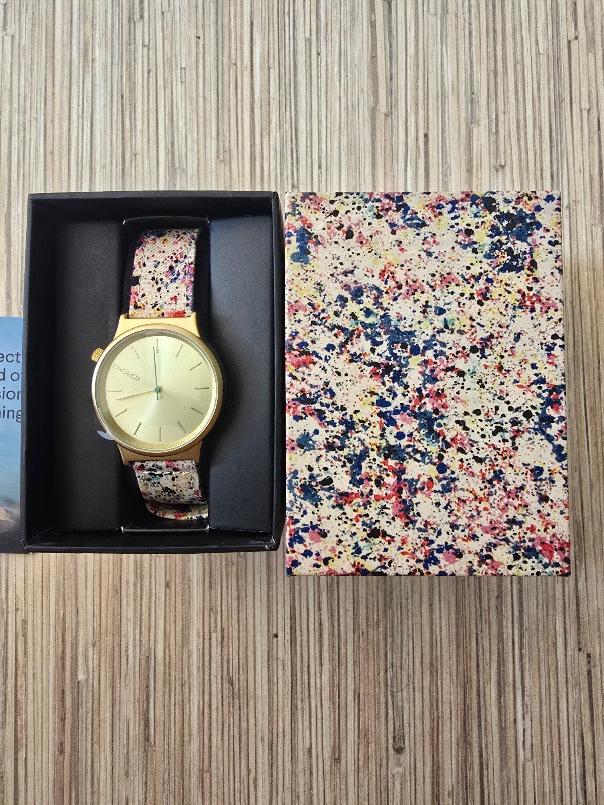 Nieuw Komono horloge met kleurrijk bandje, Overige merken, Overige materialen, Polshorloge, Overige materialen