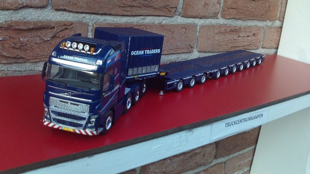 WSI  Volvo  FH4  Globetrotter  XL  van  Ocean  Traders., Ophalen of Verzenden, Nieuw, Bus of Vrachtwagen, Wsi