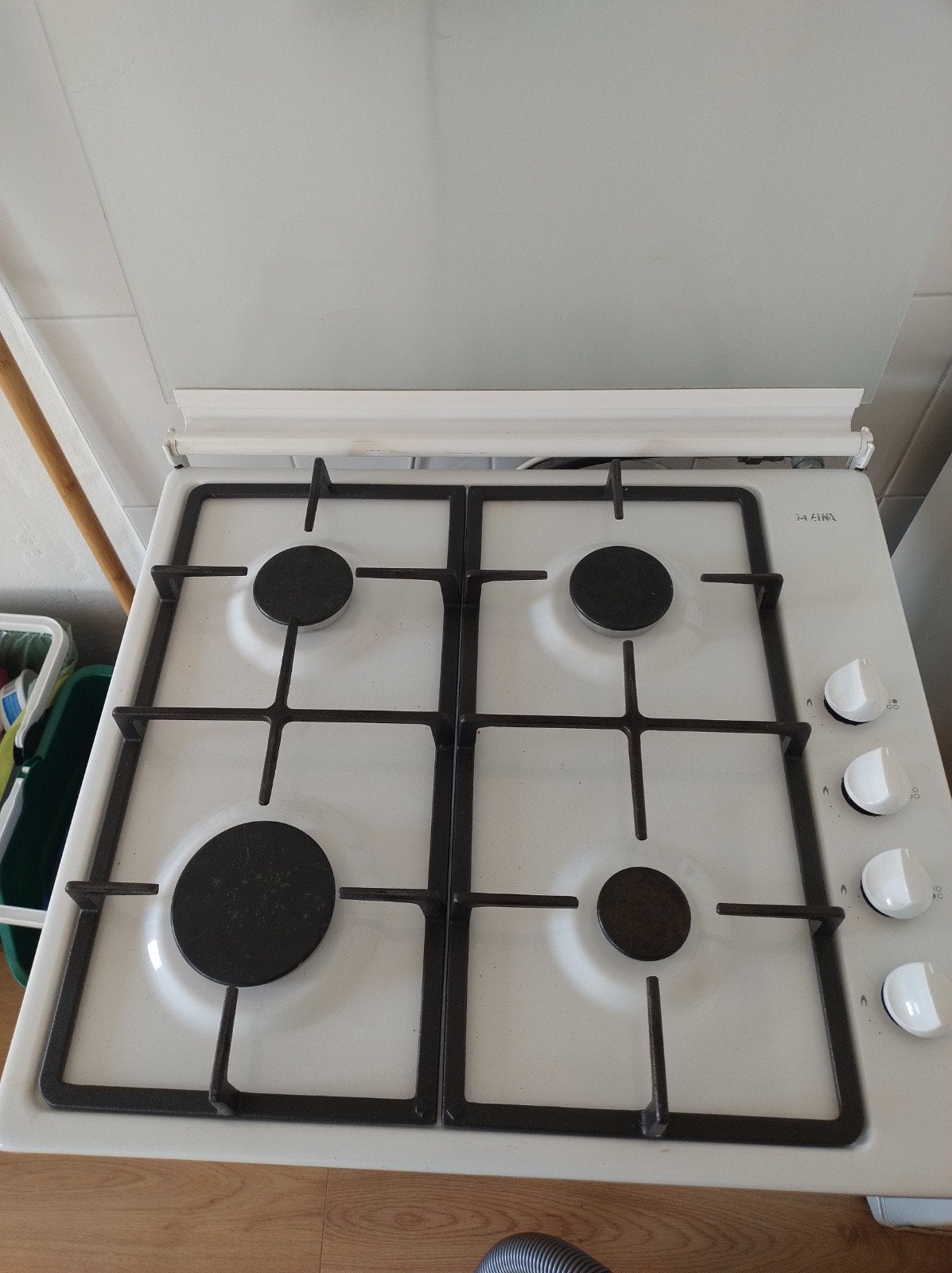 Gas kookpitje, Ophalen, Vrijstaand, Gas, 4 kookzones