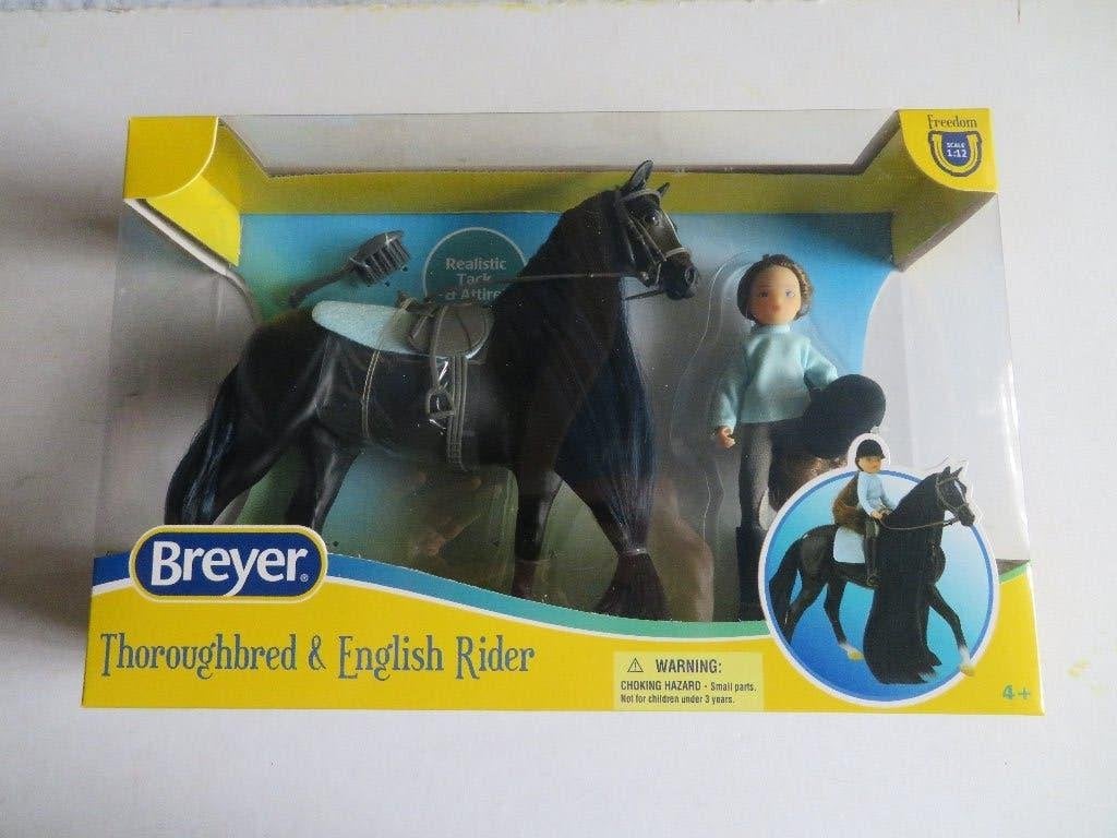 BREYER -- THOROUGHBRED & ENGLISH RIDER, Ophalen of Verzenden, Nieuw