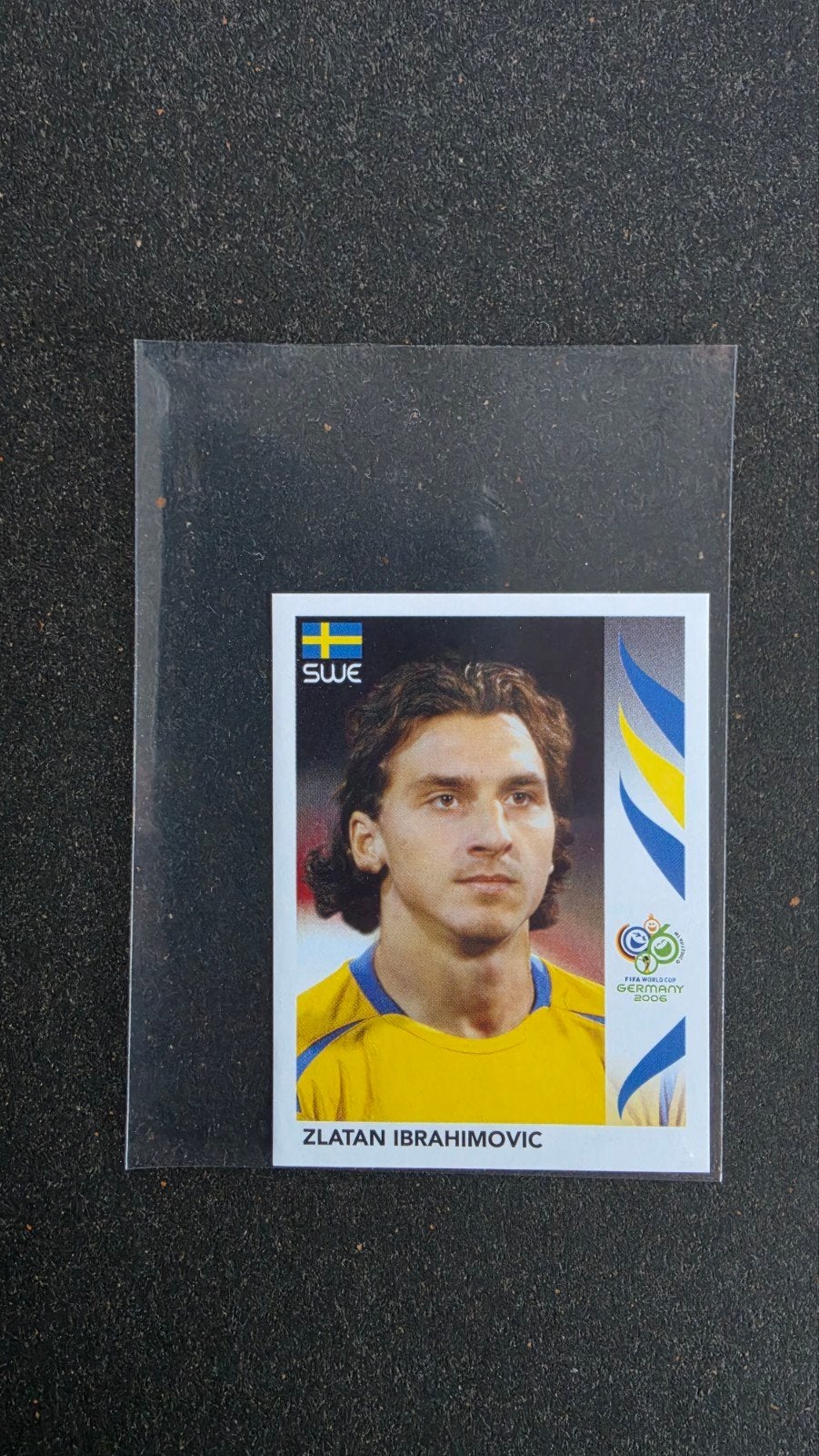 Panini sticker WK 2006 Zlatan Ibrahimović nr 166, Ophalen of Verzenden, Zo goed als nieuw, Buitenlandse clubs, Poster, Plaatje of Sticker
