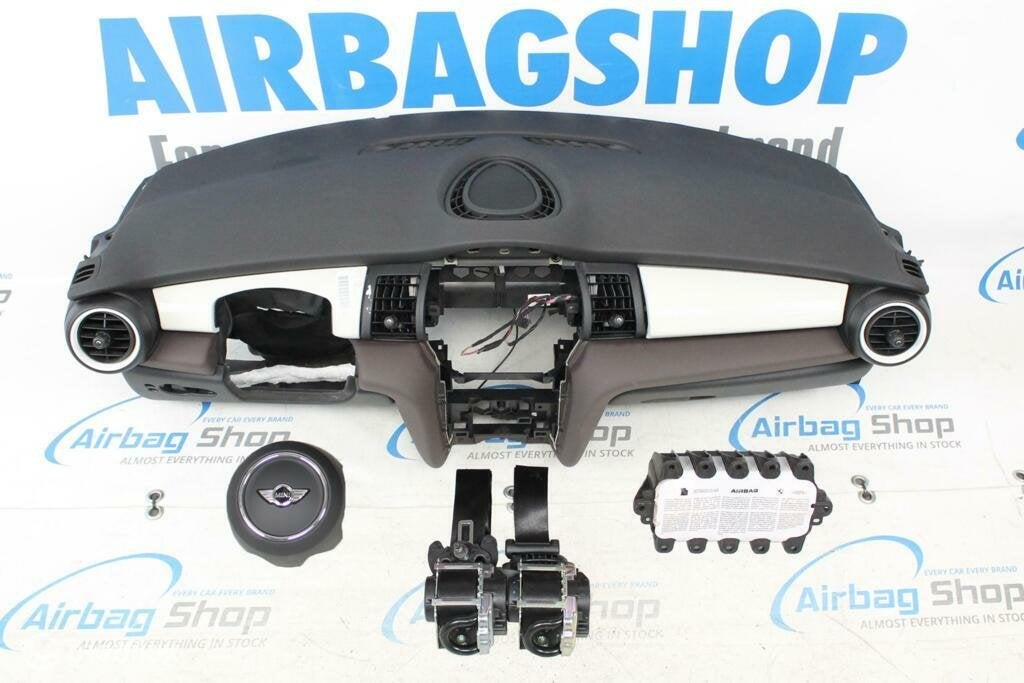 Airbag set - Dashboard zwart/bruin Mini Cooper F55 F56 F57, Auto-onderdelen, Gebruikt, Ophalen of Verzenden