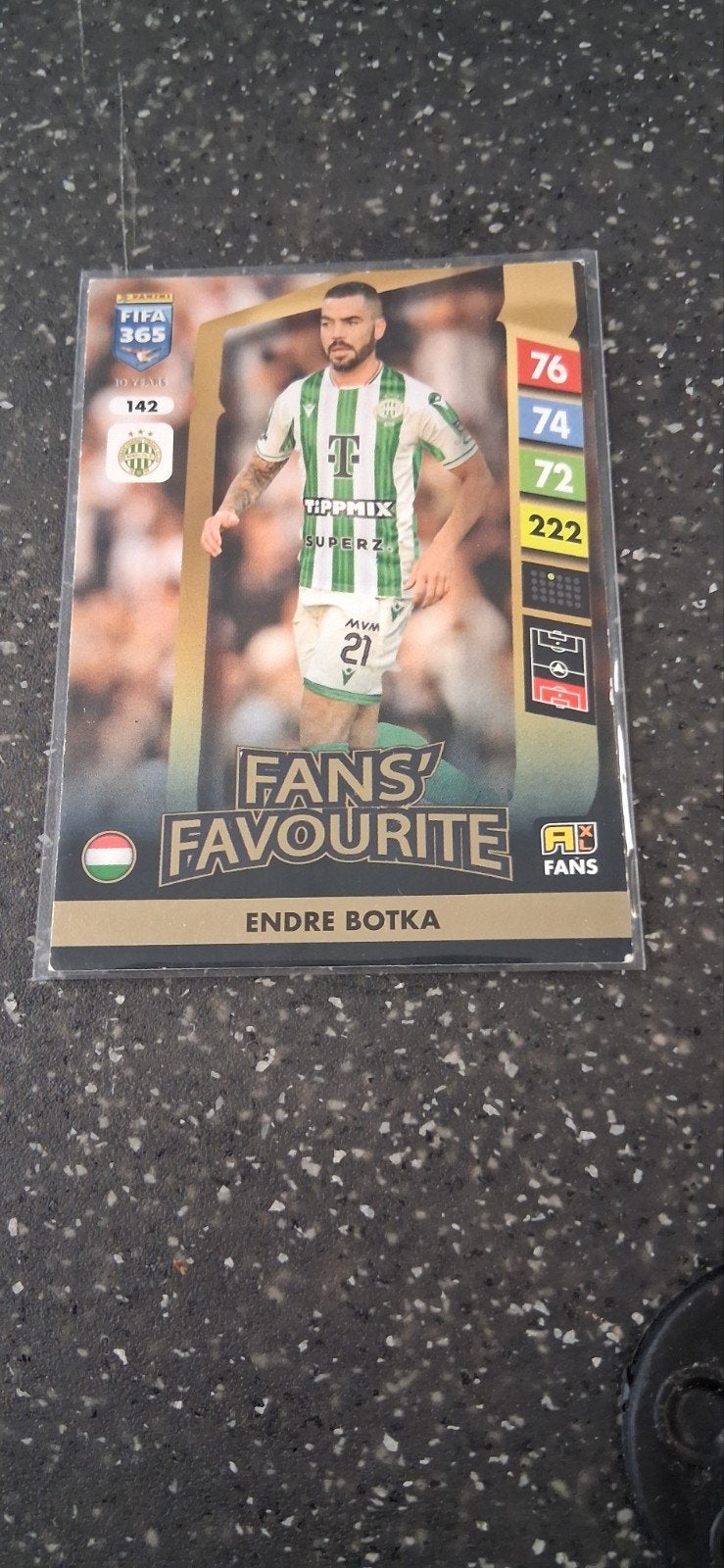 FIFA 365 Fans' Favourite Endre Botka Spelerskaart, Ophalen of Verzenden, Zo goed als nieuw, Buitenlandse clubs, Spelerskaart