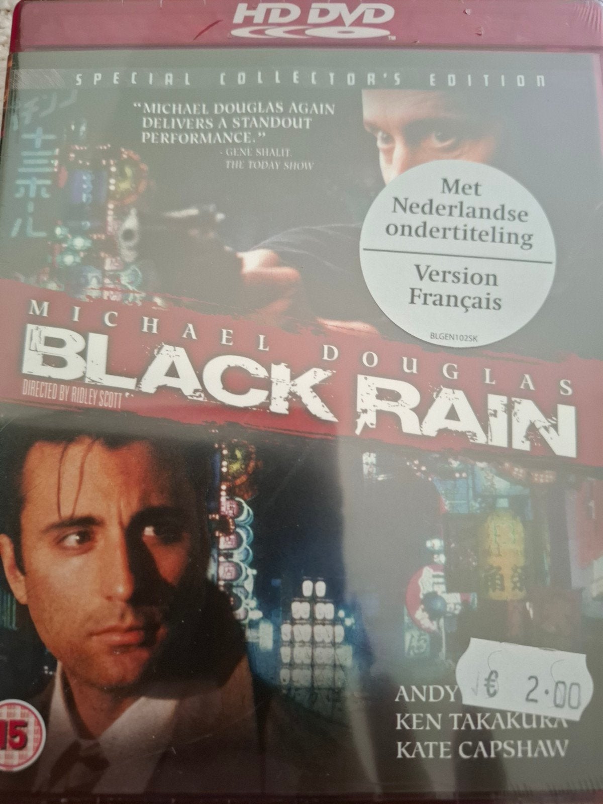 Black rain bluray nieuw in  seal, Ophalen of Verzenden