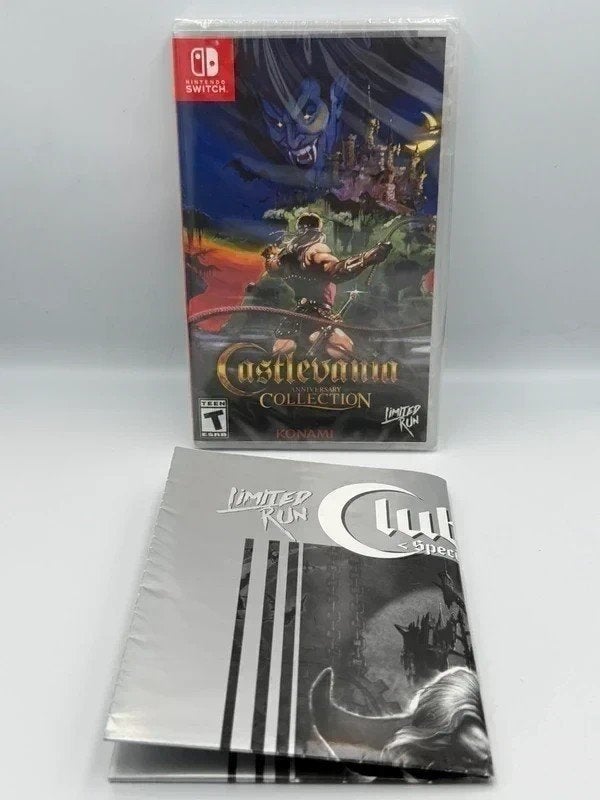 Castlevania Anniversary Collection Limited Run Switch, Spelcomputers en Games, Nintendo, Nintendo, 1 speler, Nieuw