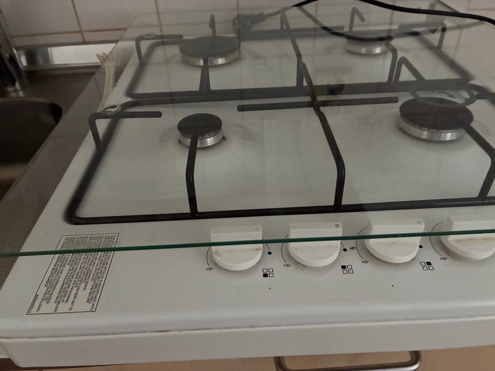 Siemens gaskookplaat vierpits, Ophalen of Verzenden, Vrijstaand, Gas, 4 kookzones