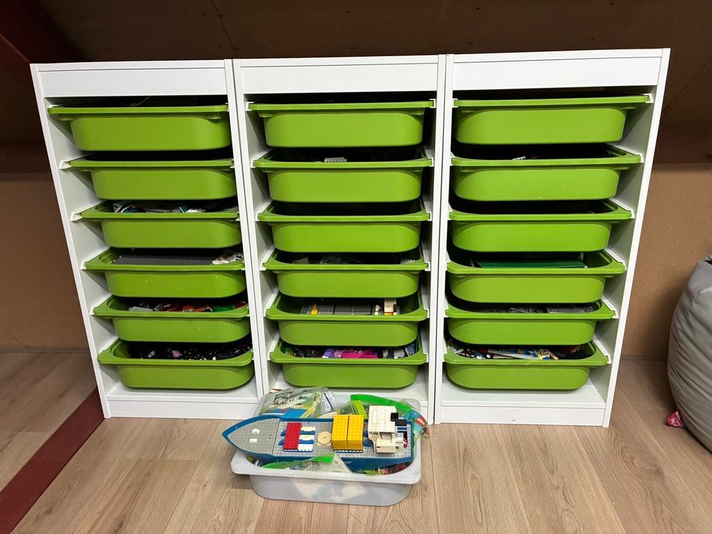 Partij LEGO incl. boekjes, Ophalen, Gebruikt, Meerdere sets, Lego