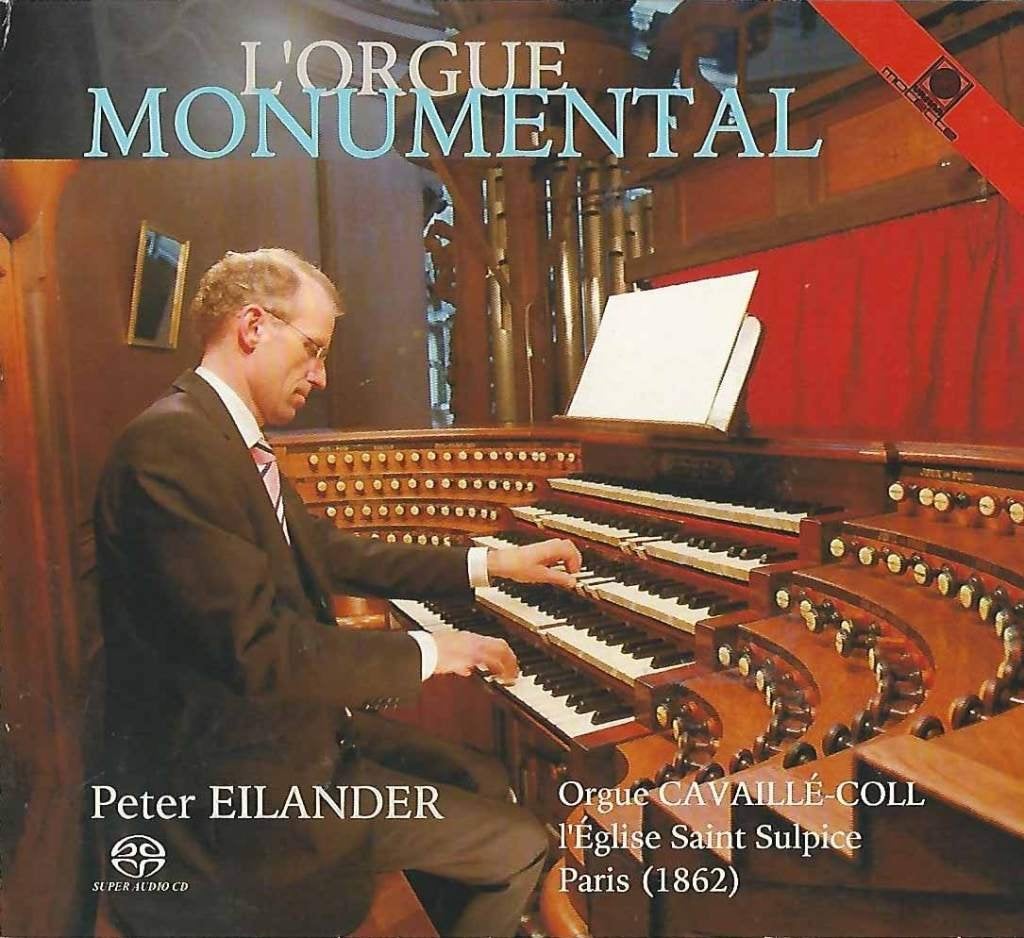 OrgelCD: Peter Eilander - L'orgue monumental - Sulpice Paris, Ophalen of Verzenden, Zo goed als nieuw, Instrumentaal, Orgel