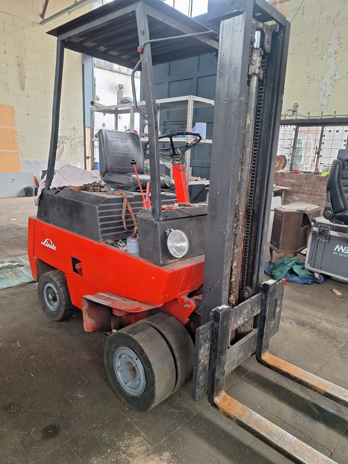 Linde diesel heftruck automaat, Ophalen, Linde, Diesel, Heftruck