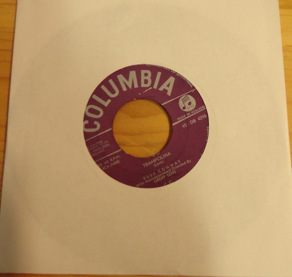 Russ Conway > Trampolina, Cd's en Dvd's, Vinyl Singles, Ophalen of Verzenden, Gebruikt