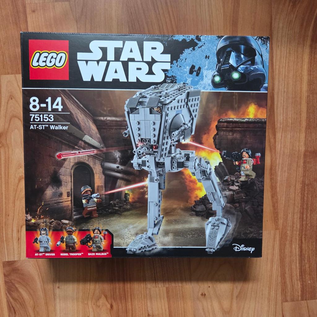 LEGO Star Wars 75153 AT-ST Walker - Nieuw in doos, Inclusief minifiguren, Star Wars, Lego, Nieuw
