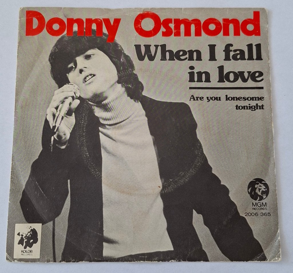 Donny Osmond - When i fall in love, Gebruikt, Ophalen of Verzenden, Pop, Overige typen