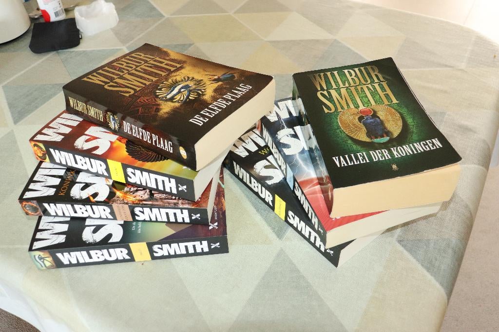 Egypteserie Wilbur Smith, Ophalen of Verzenden, Zo goed als nieuw, Wilbur Smith