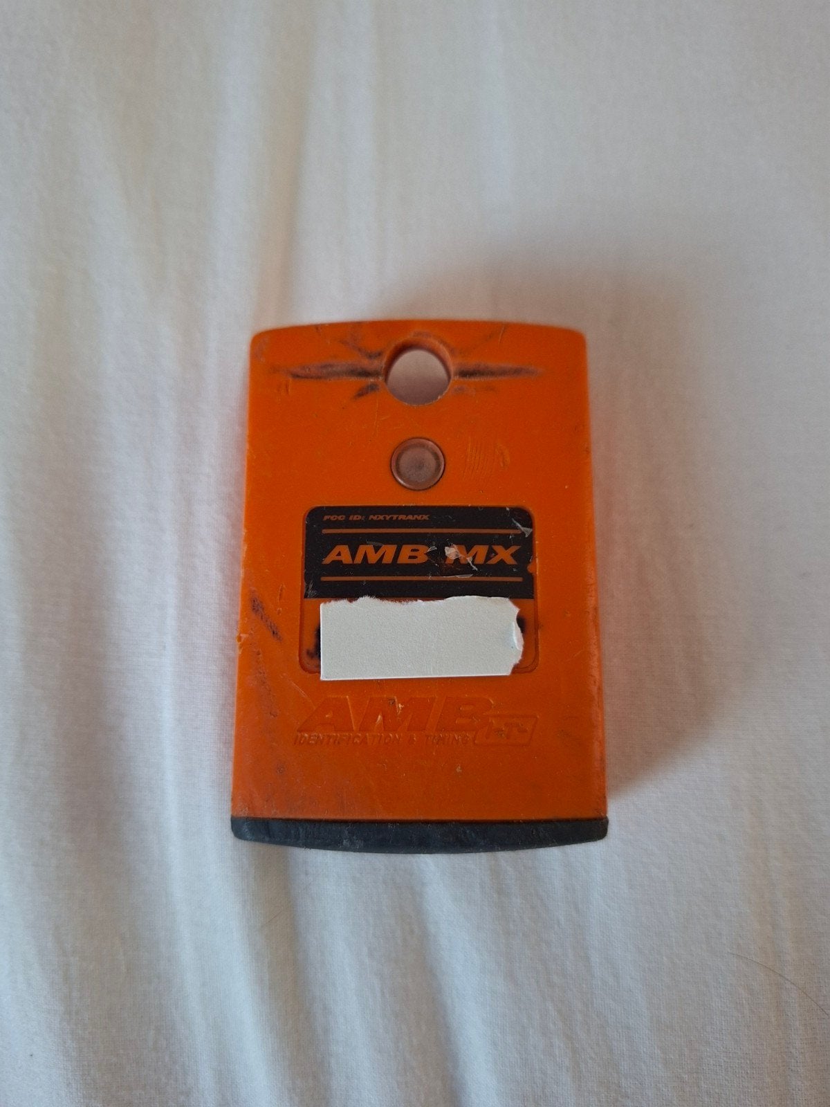 AMB mx transponder Mylaps, Ophalen of Verzenden, Gebruikt