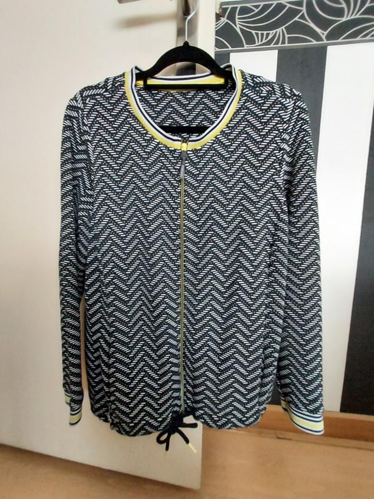 Cecil vest met rits en visgraatpatroon, maat L, Zwart, Maat 42/44 (L), Ophalen of Verzenden, Zo goed als nieuw