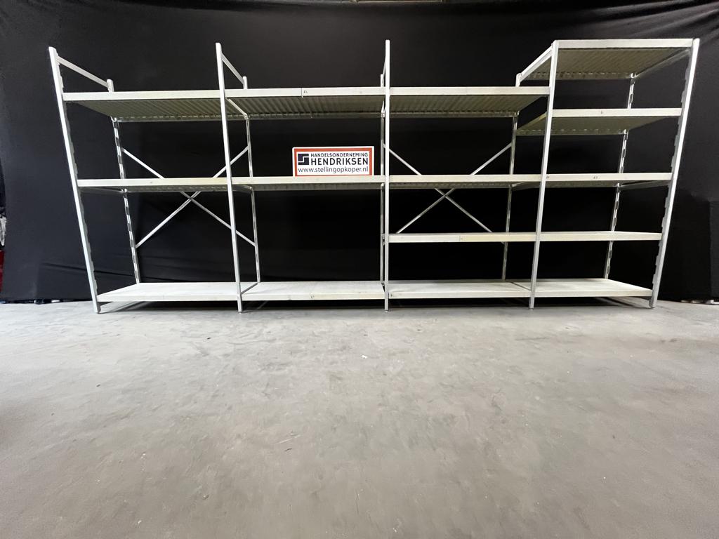 koelcel stelling / horeca opbergrek / legbordstelling 453cm, Gebruikt, Handelsonderneming Hendriksen, Ophalen of Verzenden, Munstermanstraat 6 - Hal 3 - Silvolde