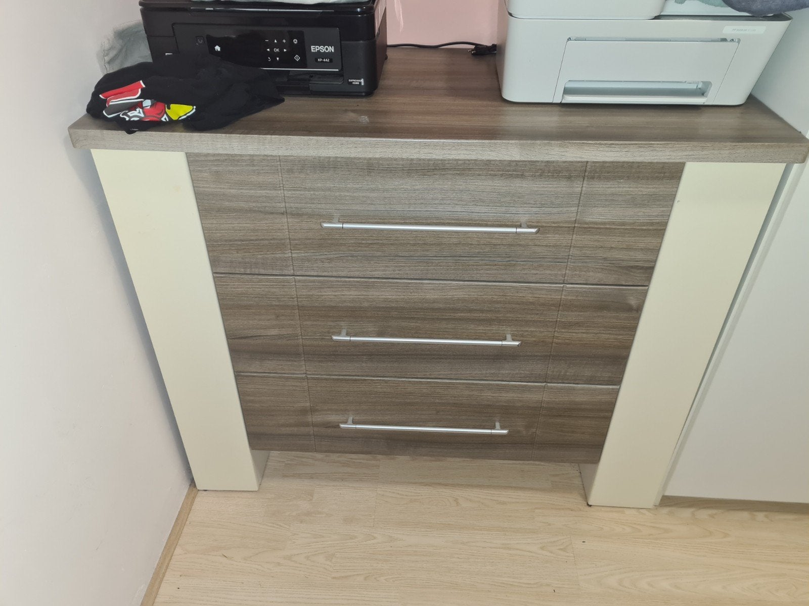 Complete Kinderkamer: Kast en Commode (Ledikant optioneel), Ophalen, Gebruikt, 50 tot 70 cm, 105 cm of meer