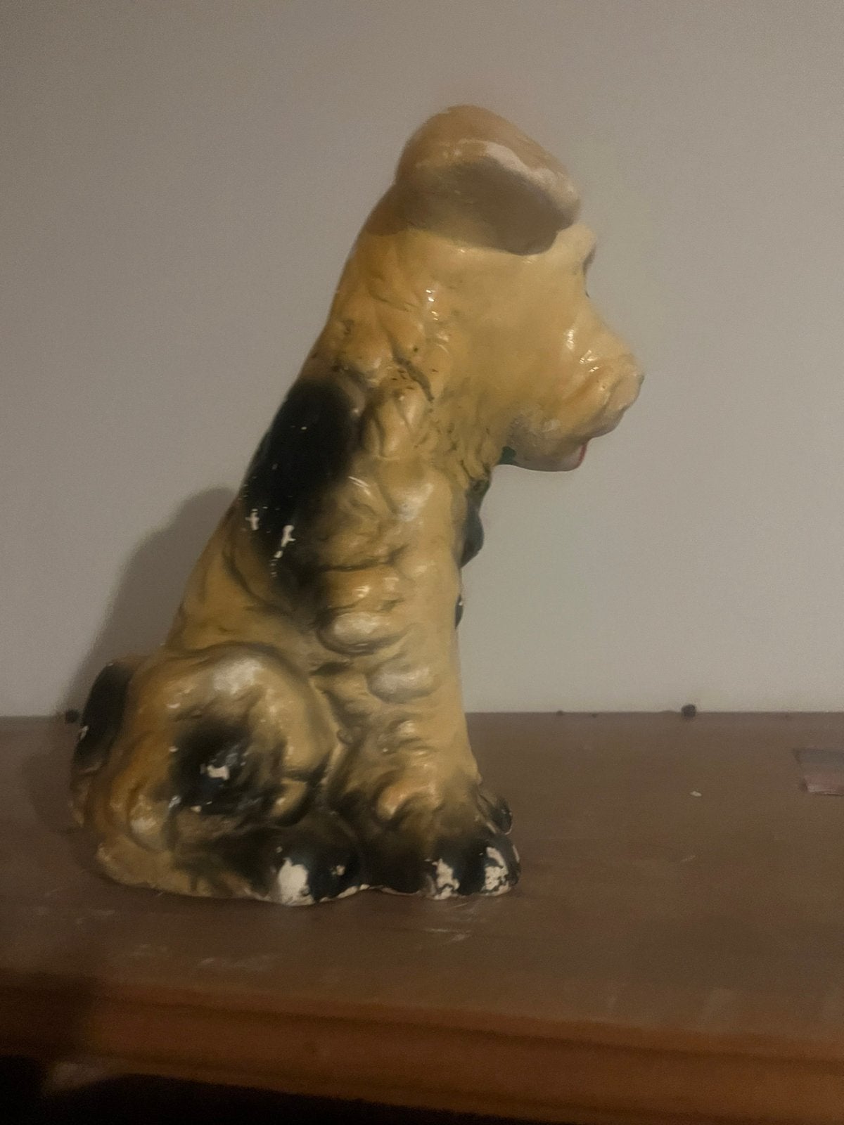 Brocante fox terrier beeld, Ophalen of Verzenden, Gebruikt, Dier