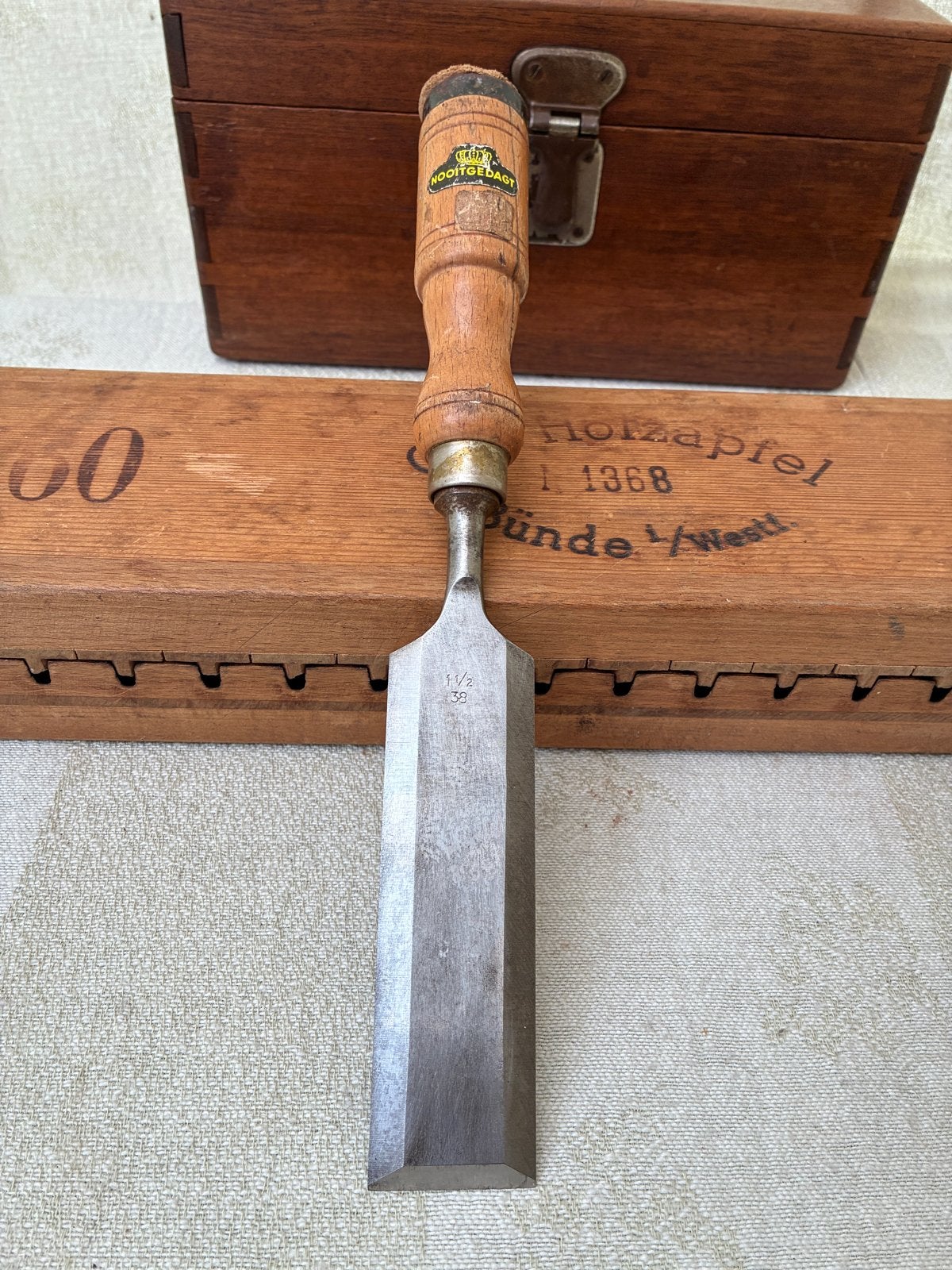 Nooitgedagt beitel 38mm, Ophalen of Verzenden