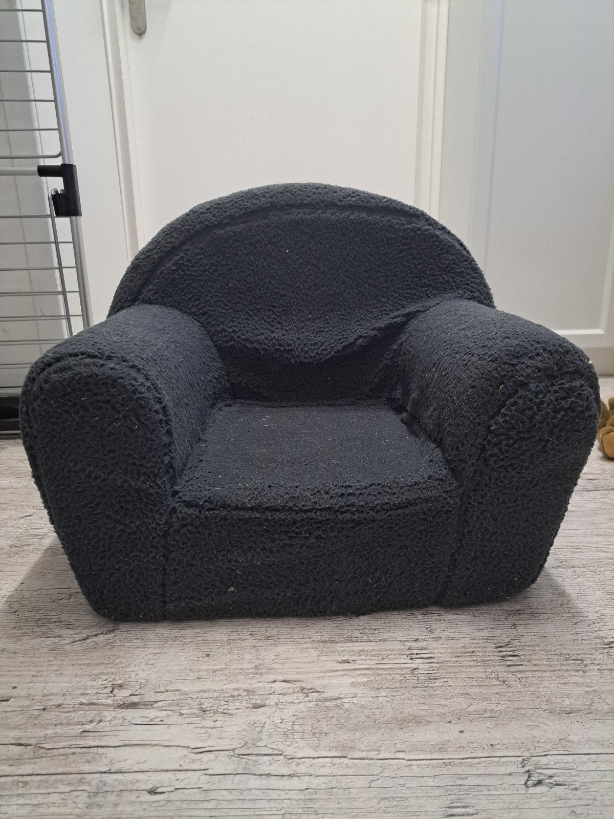Kinder fauteuil - 2x - Leen Bakker, Ophalen, Grijs