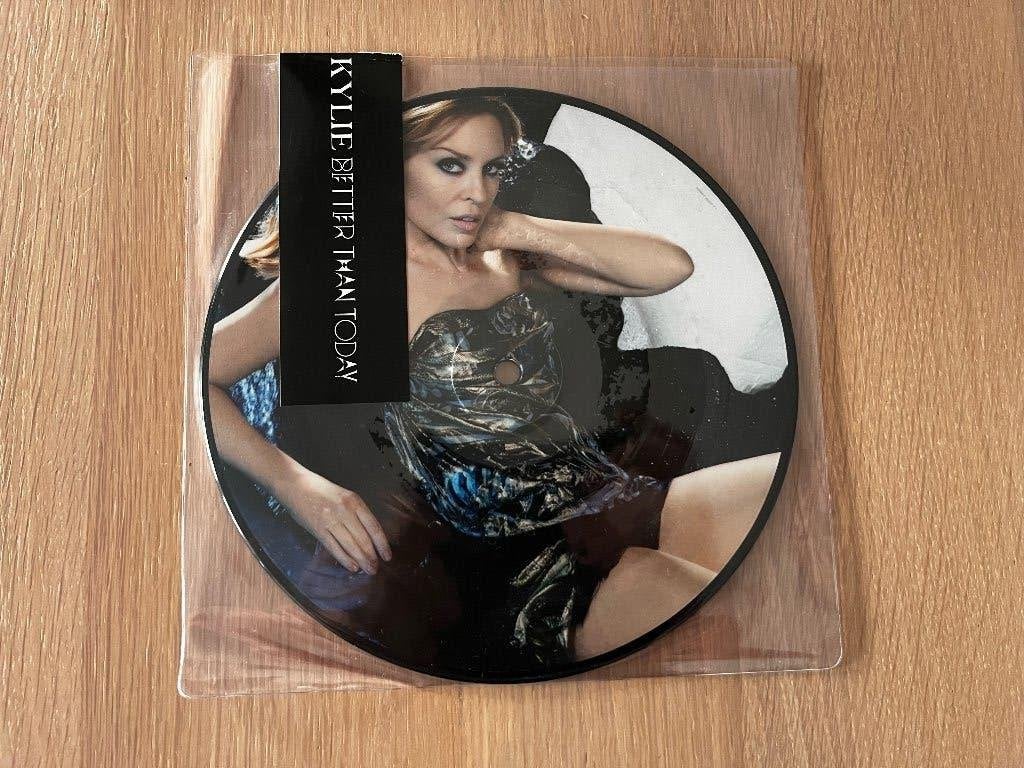 Kylie Minogue 7' inch vinyl picture disc Better Than Today, Picture disc, Ophalen of Verzenden, Zo goed als nieuw