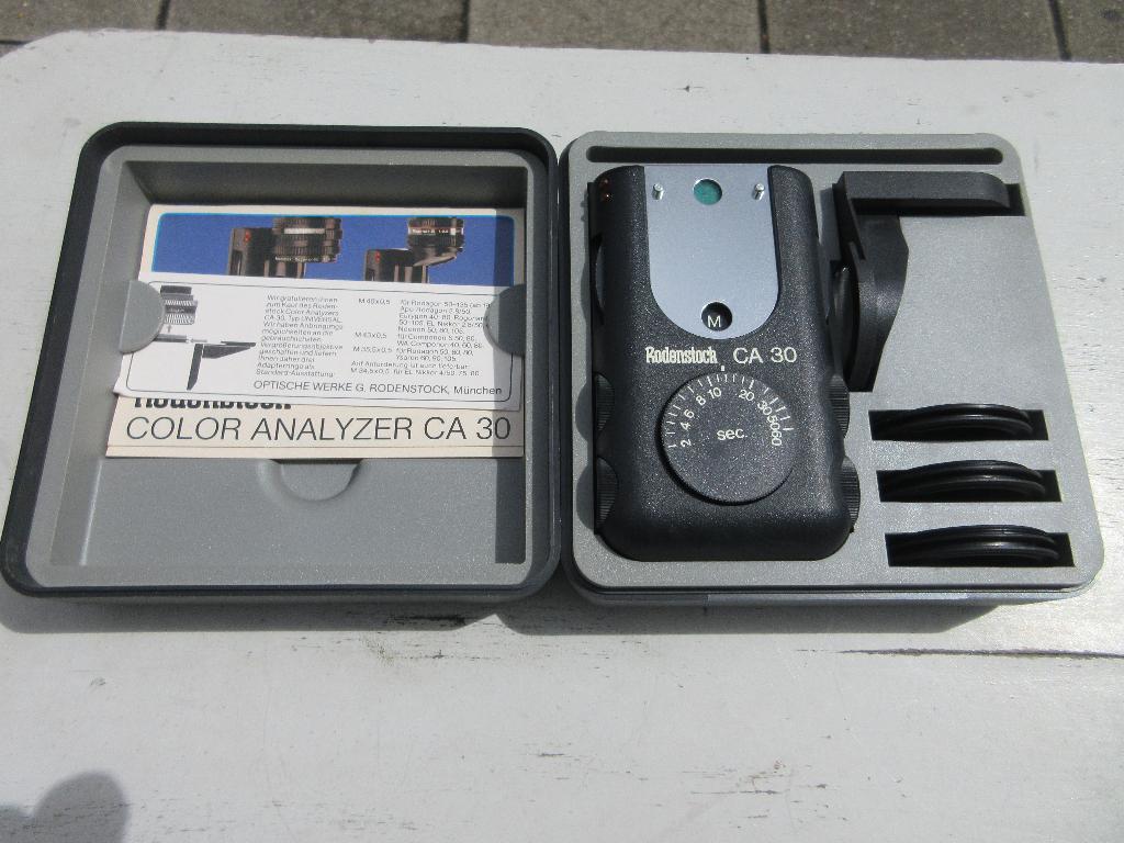 Vintage Rodenstock CA 30 kleurenanalysator, Ophalen of Verzenden, Zo goed als nieuw, Compact, Overige Merken