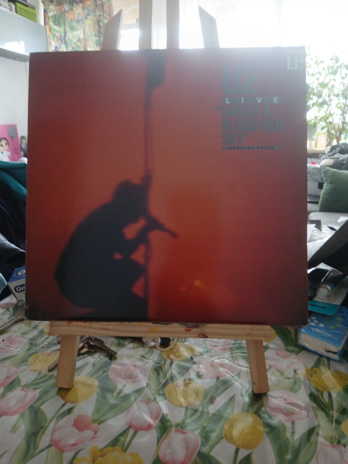 U2 - Live "Under a Blood Red Sky" LP, LP, Rock, Gebruikt, Ophalen of Verzenden