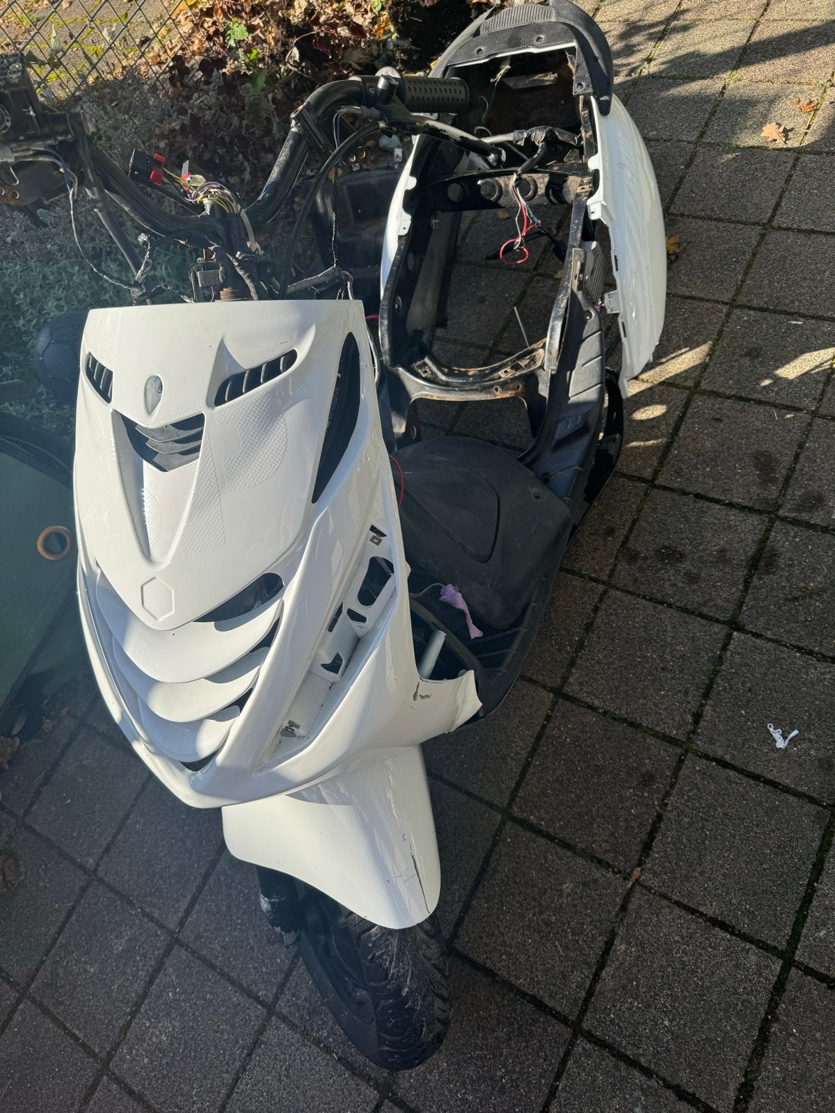 Piaggio Zip 2takt frame met kenteken, Ophalen, Gebruikt, Frame, Piaggio