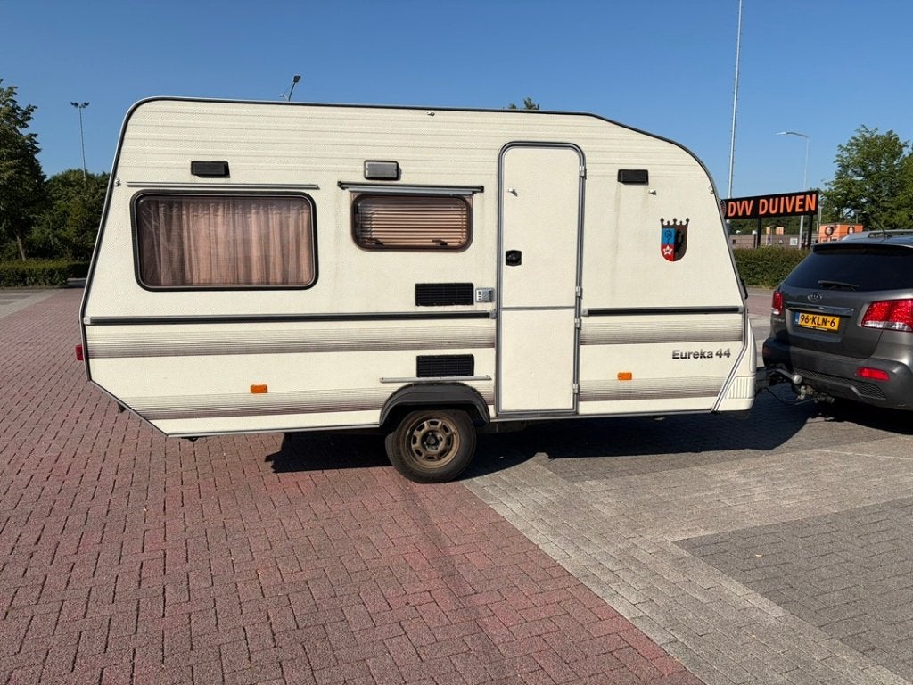 Home Car Eureka 44 m voortent (retro) voortent (Actie !), Bedrijf, Treinzit, 4 tot 5 meter, 500 - 750 kg