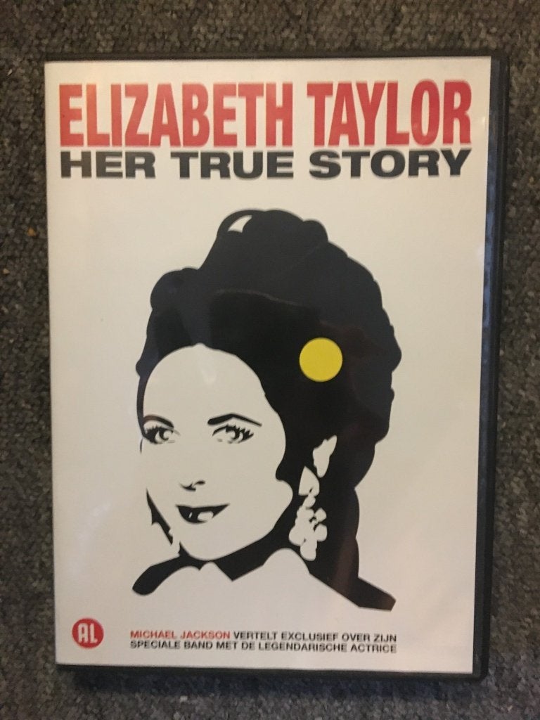 DVD Elizabeth Tailor. her True Story (BioPic), Alle leeftijden, Nederlands, Ophalen of Verzenden, Zo goed als nieuw