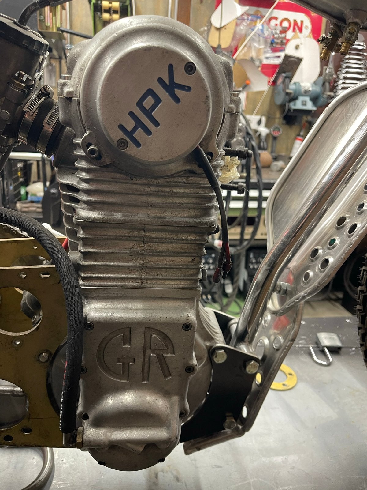 Speedway Godden GR 500 blok, Motoren, Ophalen, Gebruikt