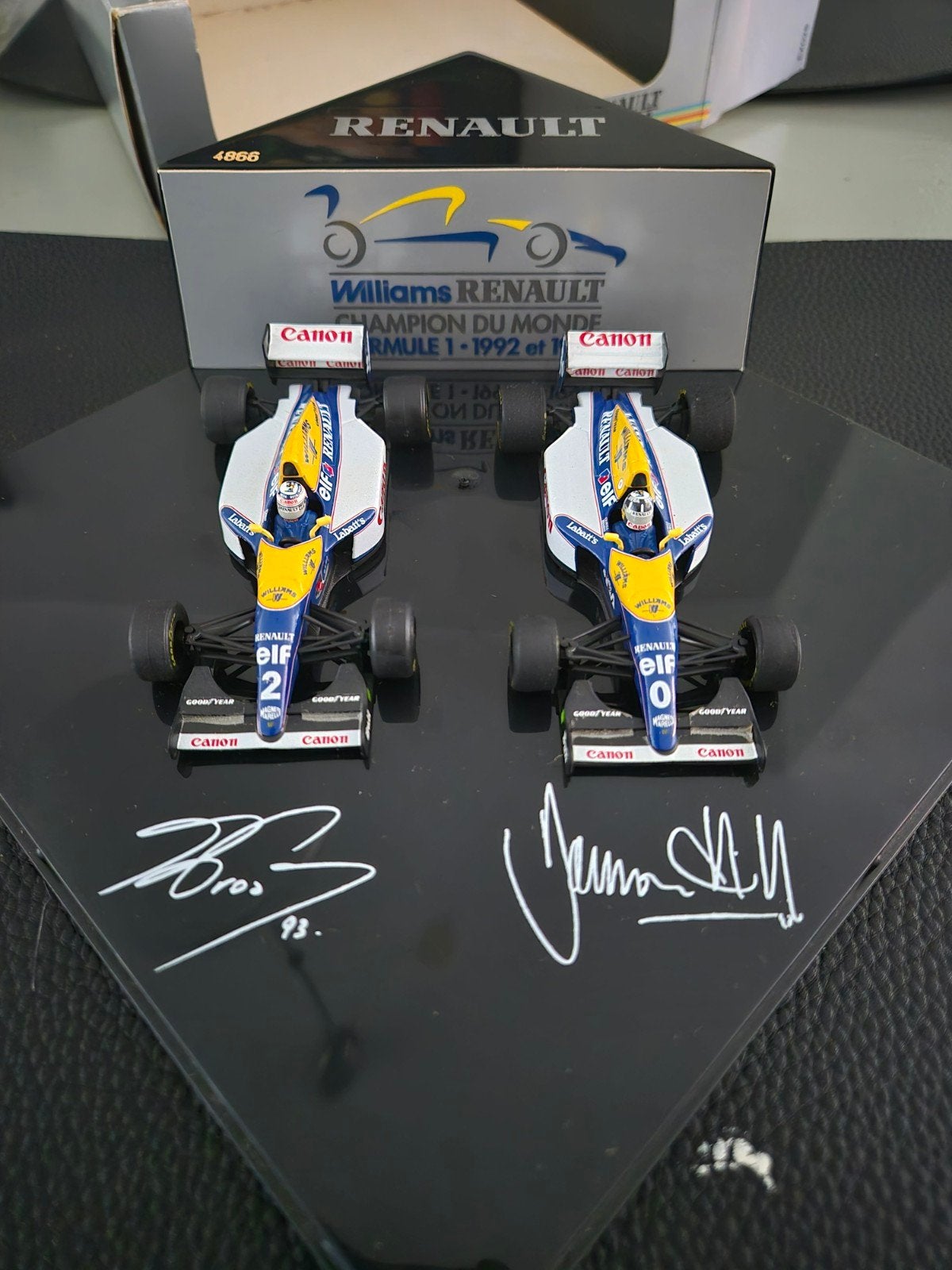 zeldzaam 1/43 F1 Williams Renault 1992/93, Ophalen of Verzenden, Zo goed als nieuw, Auto, Overige merken