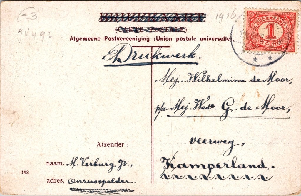 Brabant - 12 ansichtkaarten antieke en jaren 40 70 80 90 .., Verzamelen, Verzenden, Voor 1920, Gelopen, Noord-Brabant