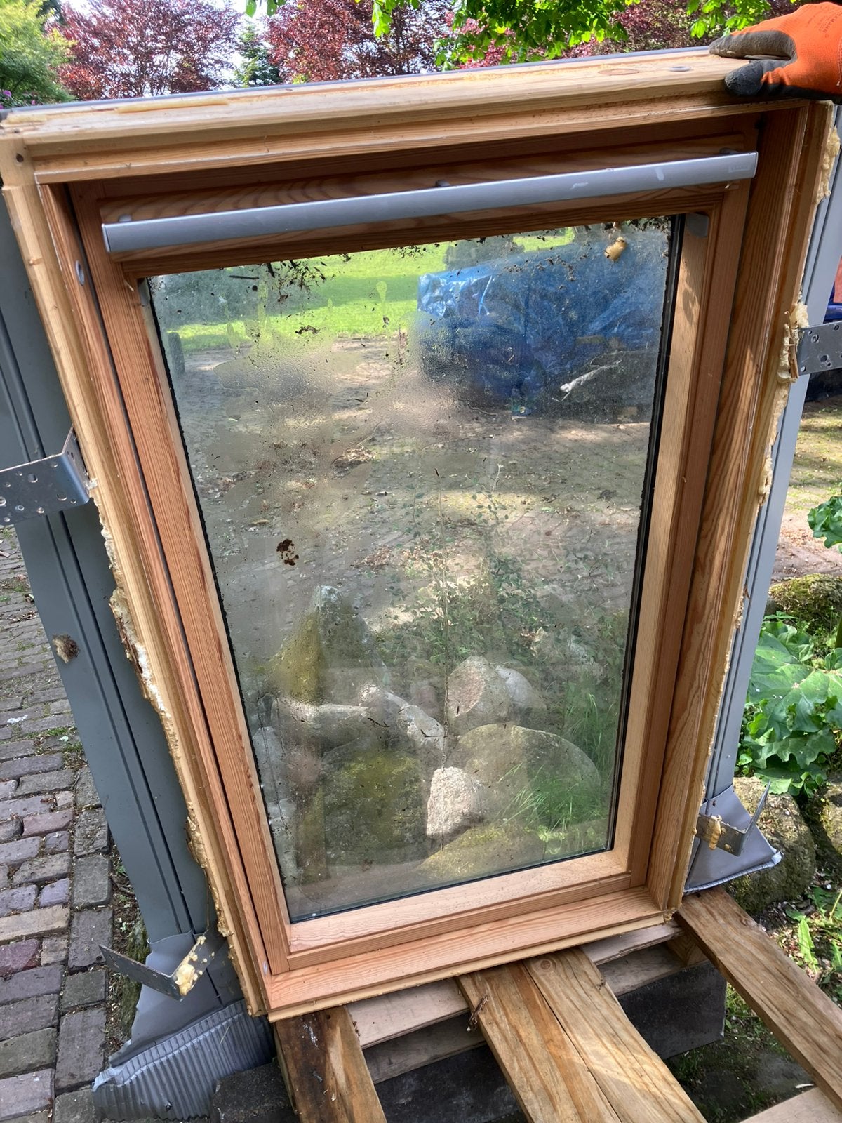 4 velux dakramen ggl m08 3059, Doe-het-zelf en Verbouw, Glas en Ramen, Ophalen, Zo goed als nieuw, Minder dan 80 cm, Dakraam