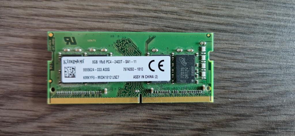 Kingston 8GB DDR4 RAM Geheugen, Computers en Software, RAM geheugen, DDR4, 8 GB, Ophalen of Verzenden, Zo goed als nieuw