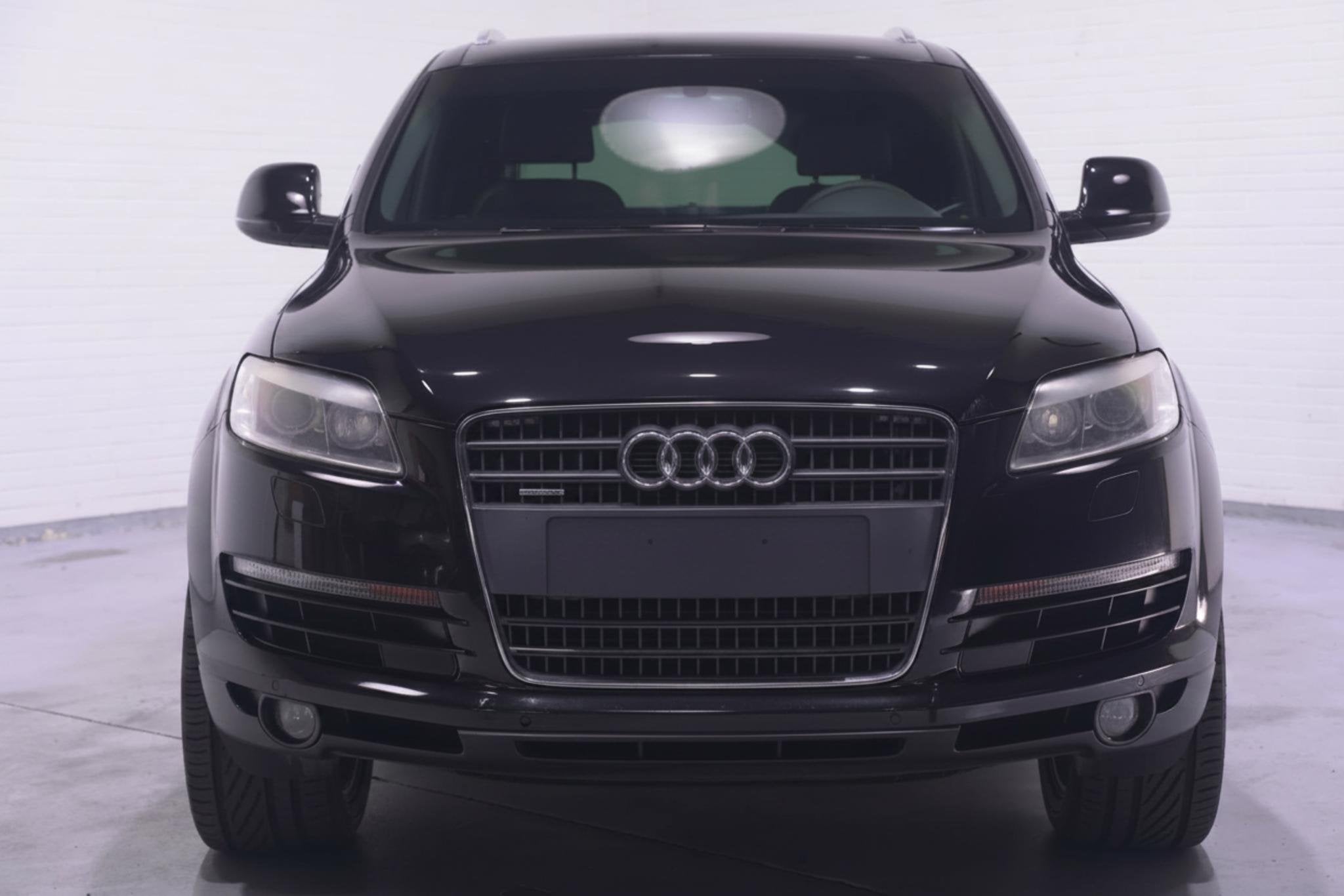 Audi Q7 3.0 TDI quattro Clima Stoelverwarming Leder Trekhaak, Automaat, Gebruikt, Zwart, Bedrijf