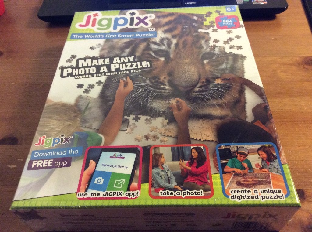 Jigpix Smart Puzzle 884Pc Maak je eigen puzzel. nieuw, Ophalen of Verzenden, Minder dan 500 stukjes, Nieuw