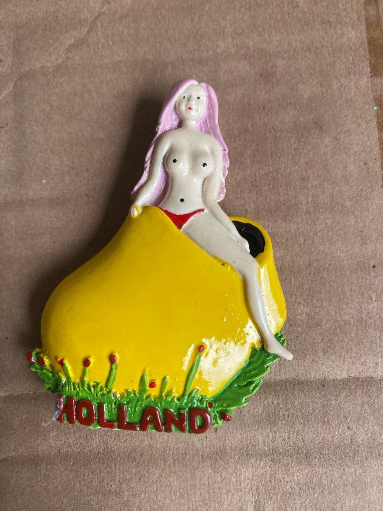 koelkast magneten holland vrouw in klomp, Diversen, Ophalen of Verzenden, Nieuw