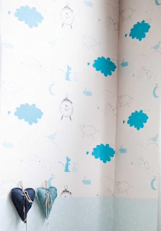 Onszelf Behang Bedtime OZ 7811, Huis en Inrichting, Stoffering | Behang, Ophalen of Verzenden, Minder dan 10 m², Grijs